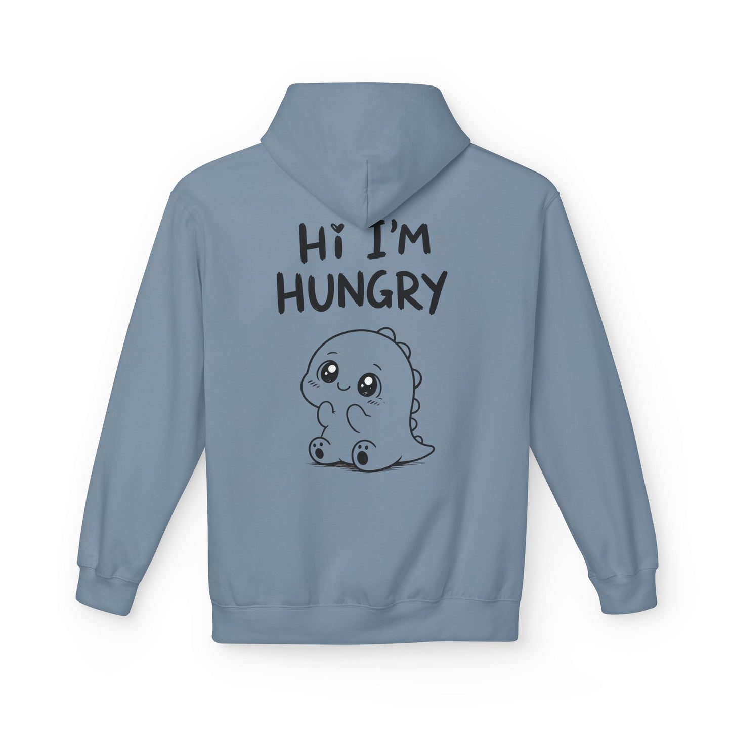 Softstyle Fleece Hoodie Unisex - Hi I'm hungry