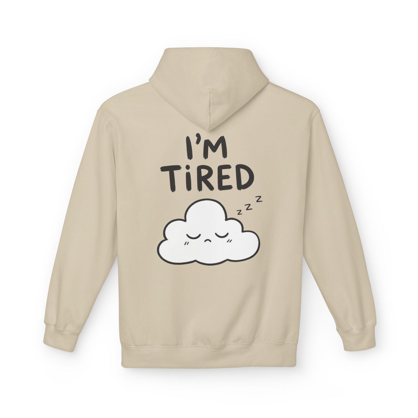 Softstyle Fleece Hoodie Unisex - I'm tired