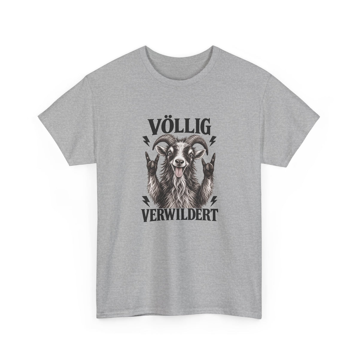 Baumwolle T-Shirt Unisex - Völlig verwildert