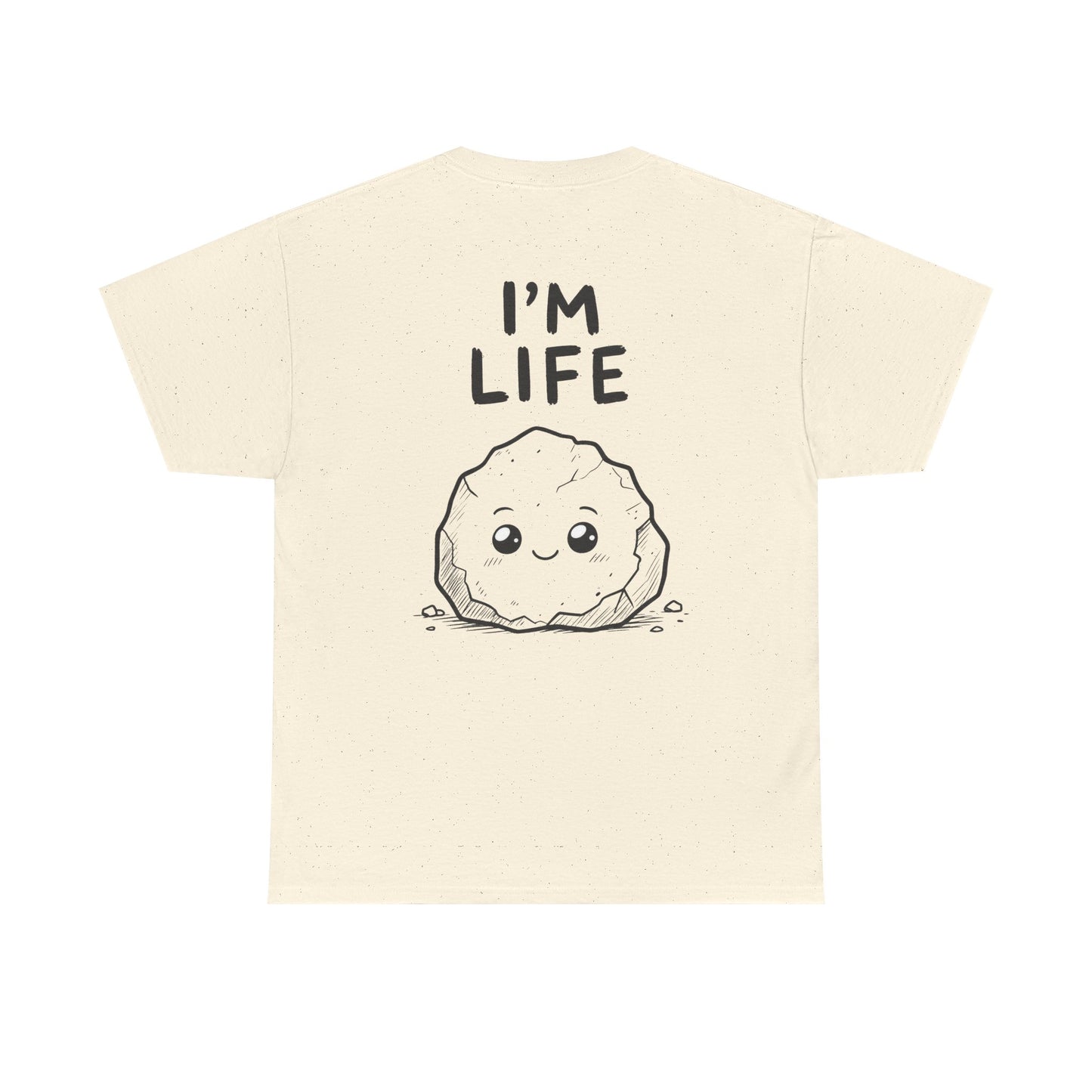 Baumwolle T-Shirt Unisex  - I'm life (backprint)