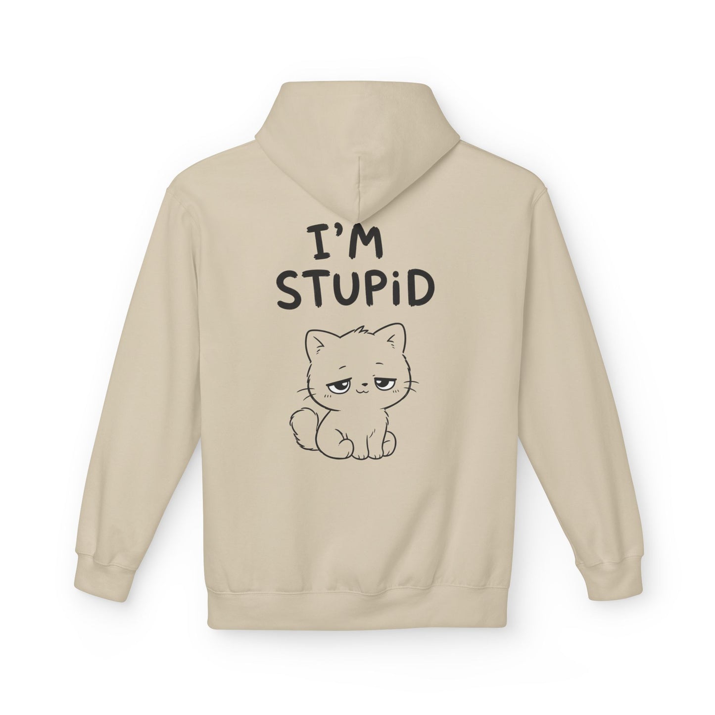 Softstyle Fleece Hoodie Unisex - I'm stupid