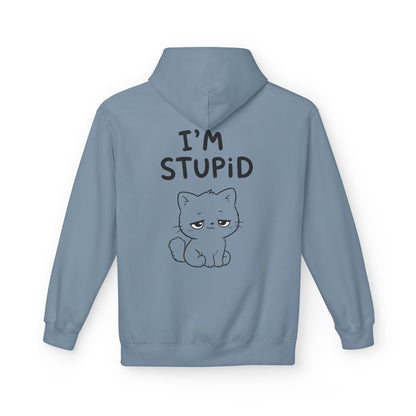 Softstyle Fleece Hoodie Unisex - I'm stupid