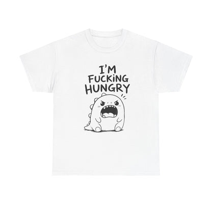 Baumwolle T-Shirt Unisex  - I'm fcking hungry