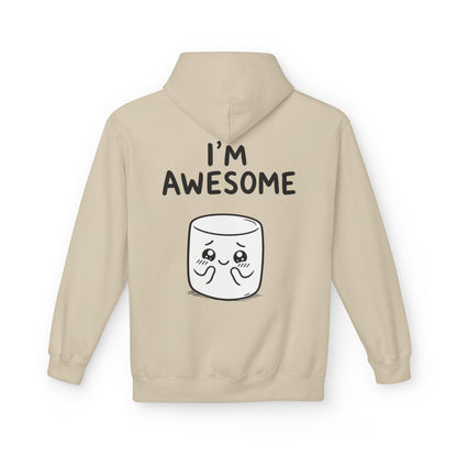 Softstyle Fleece Hoodie Unisex - I'm Awesome