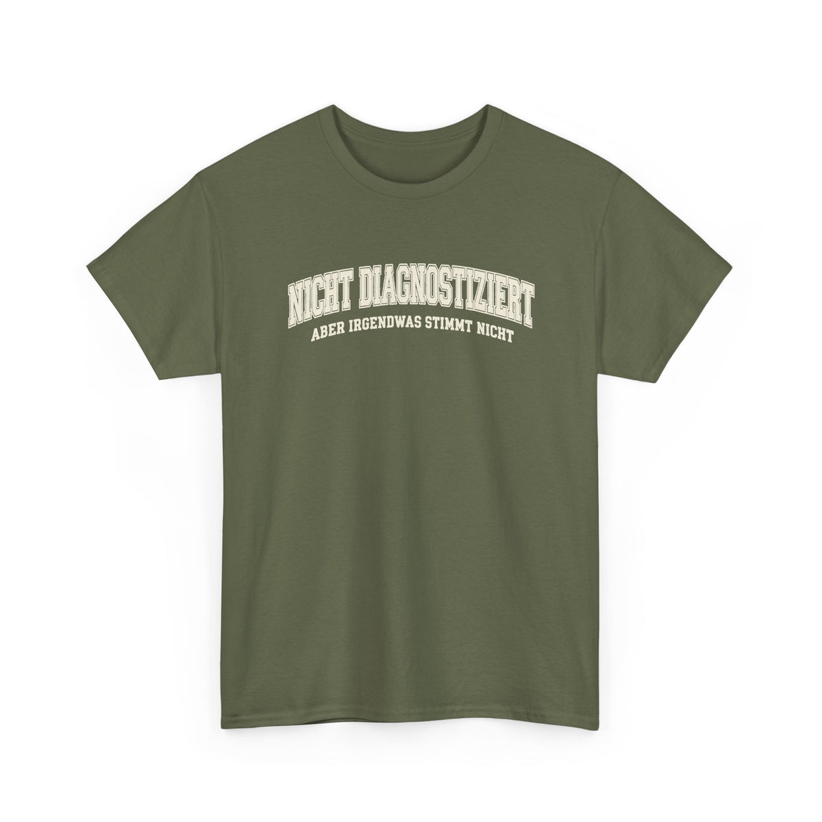 Baumwolle T-Shirt Unisex - Nicht diagnostiziert
