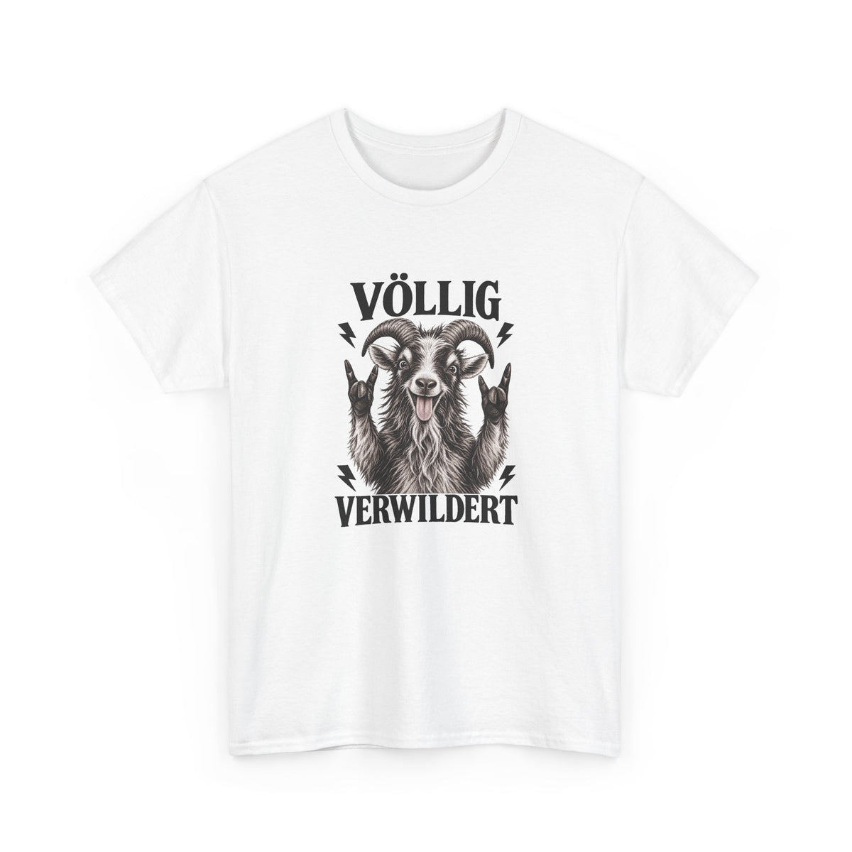Baumwolle T-Shirt Unisex - Völlig verwildert