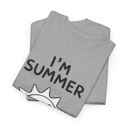 Baumwolle T-Shirt Unisex  - I'm summer