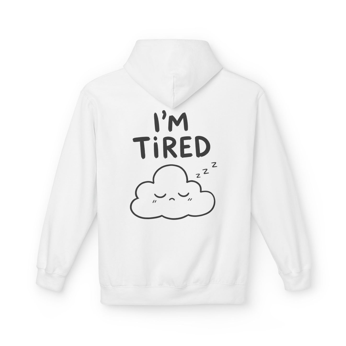 Softstyle Fleece Hoodie Unisex - I'm tired