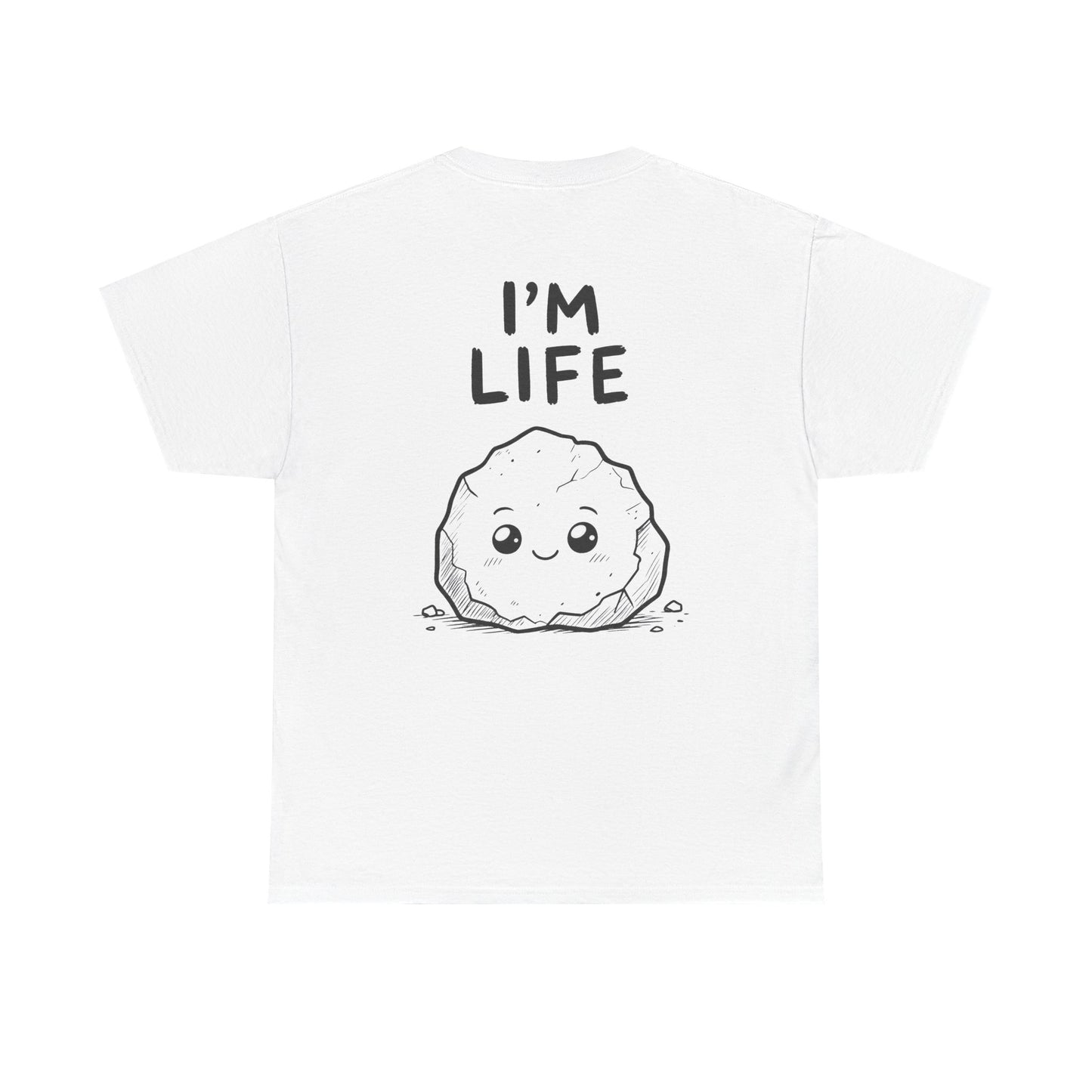 Baumwolle T-Shirt Unisex  - I'm life (backprint)