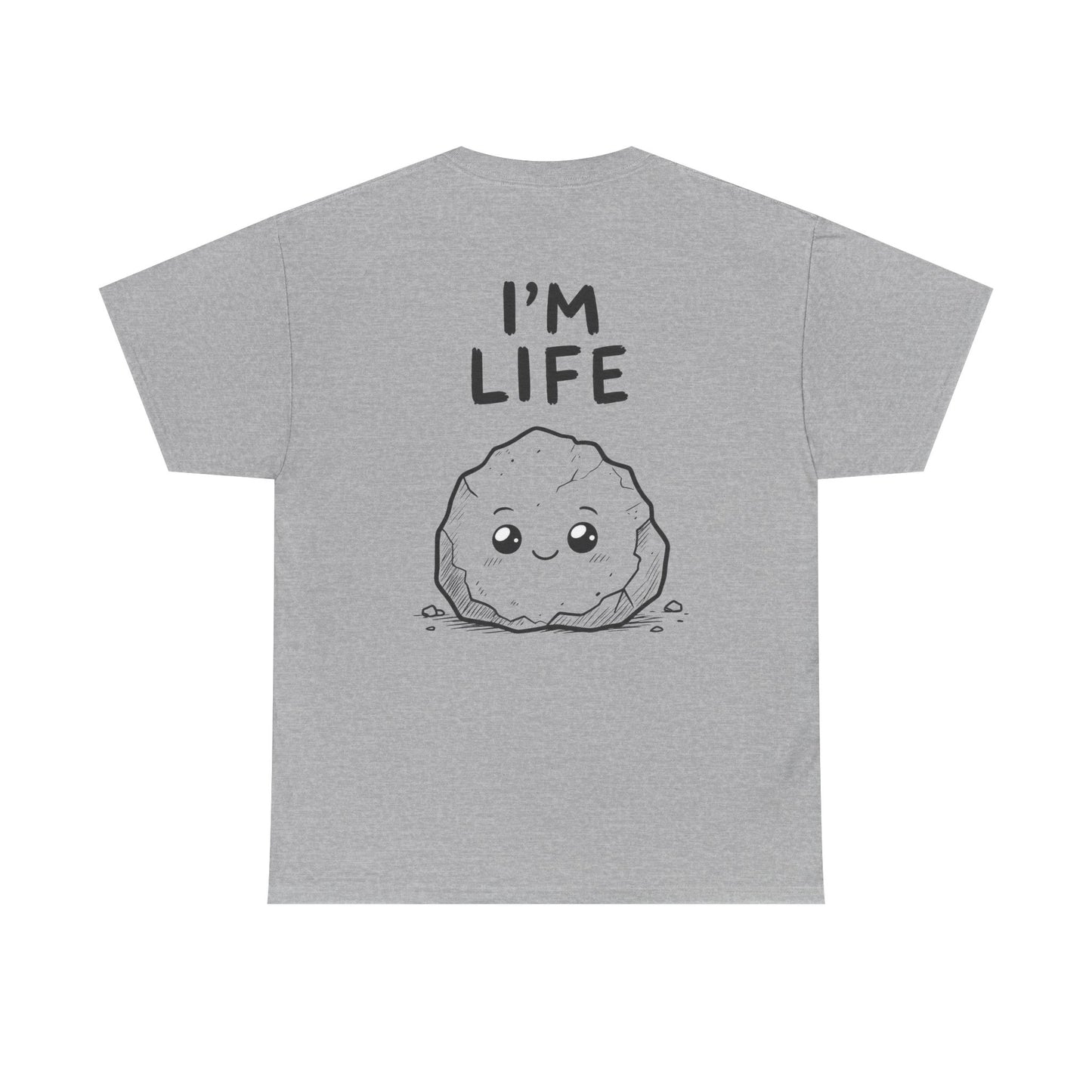 Baumwolle T-Shirt Unisex  - I'm life (backprint)