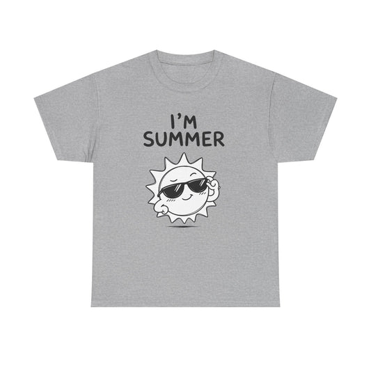 Cotton T-Shirt Unisex - I'm summer