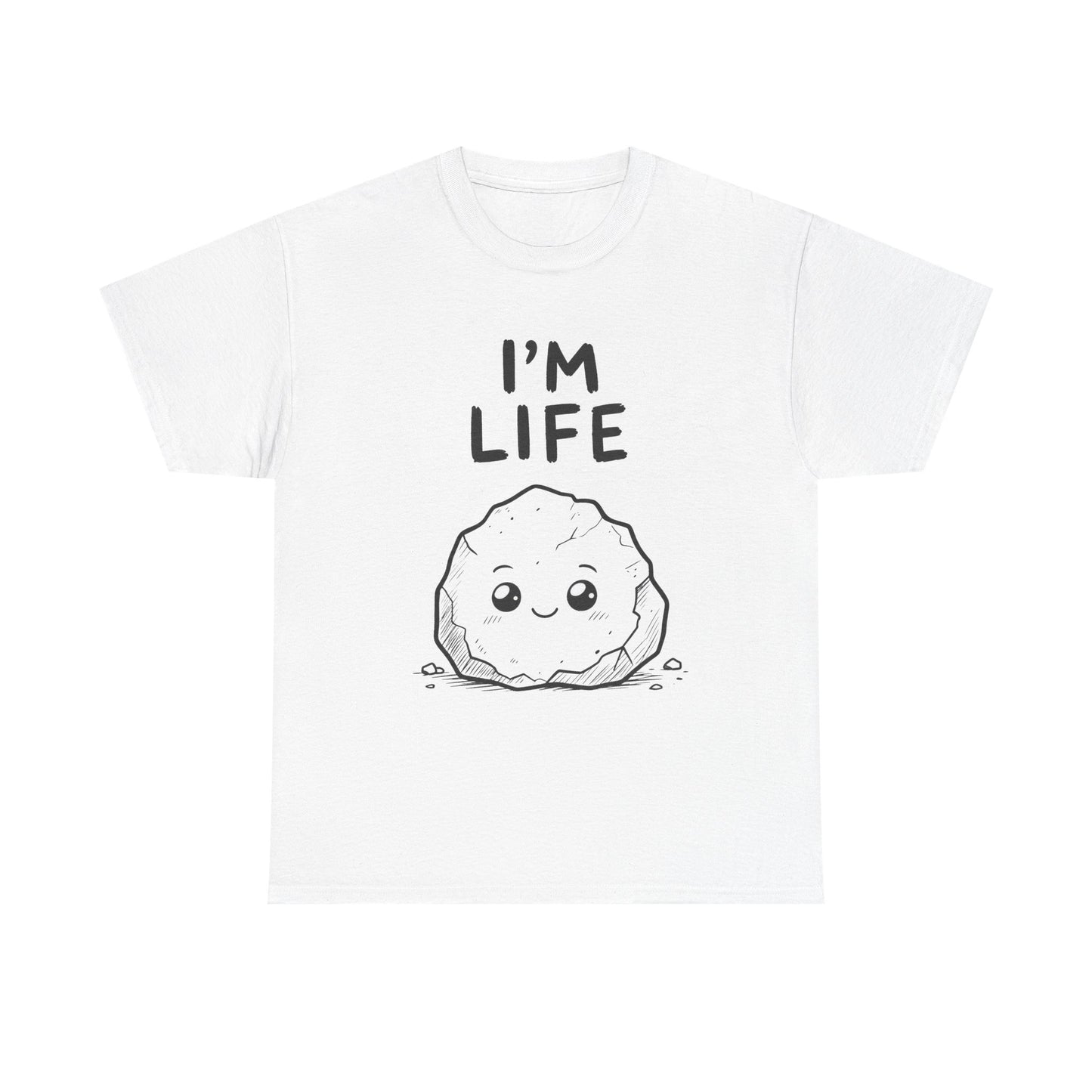 Cotton T-shirt Unisex - I'm life
