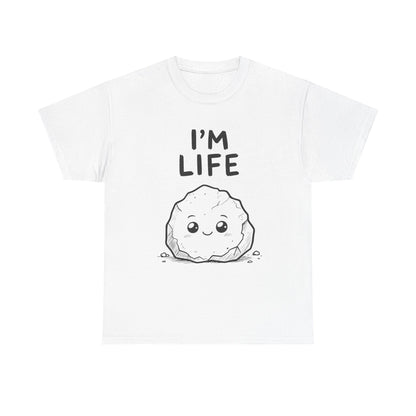Cotton T-shirt Unisex - I'm life