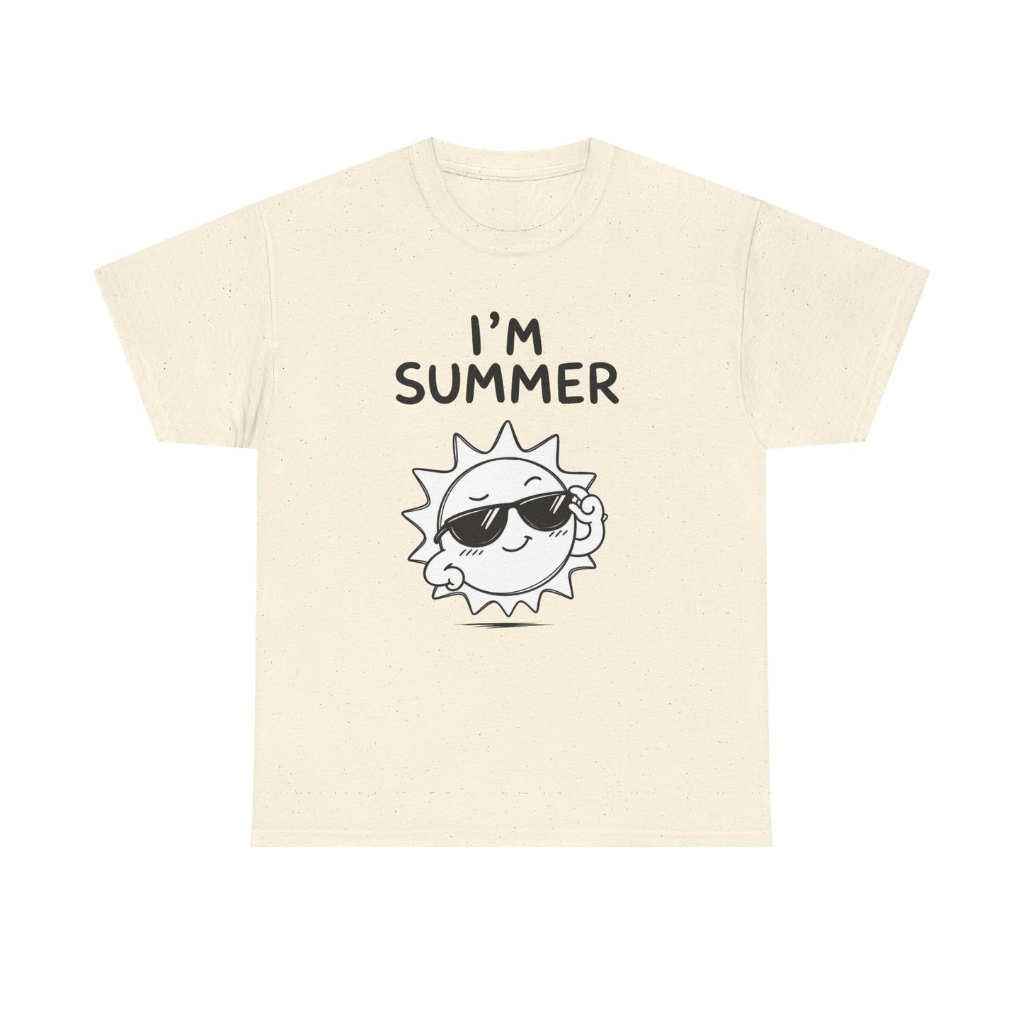 Baumwolle T-Shirt Unisex  - I'm summer