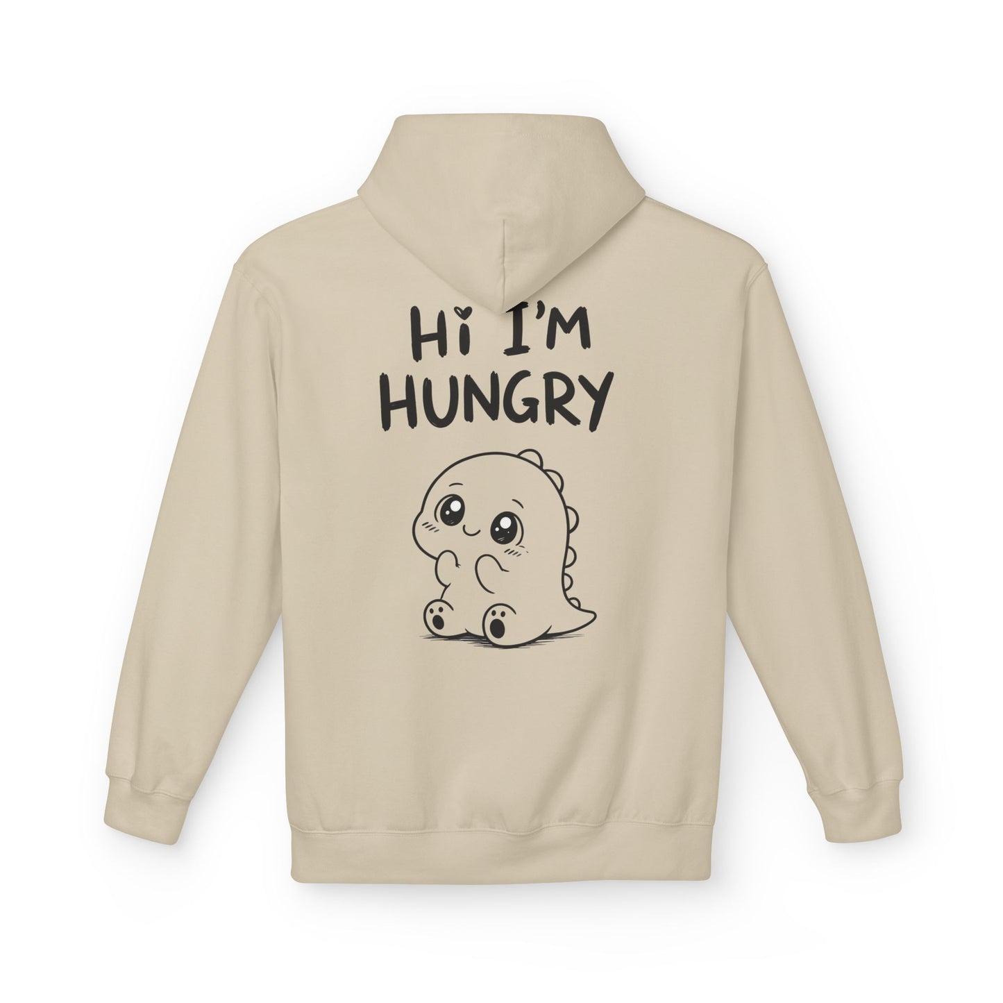 Softstyle Fleece Hoodie Unisex - Hi I'm hungry
