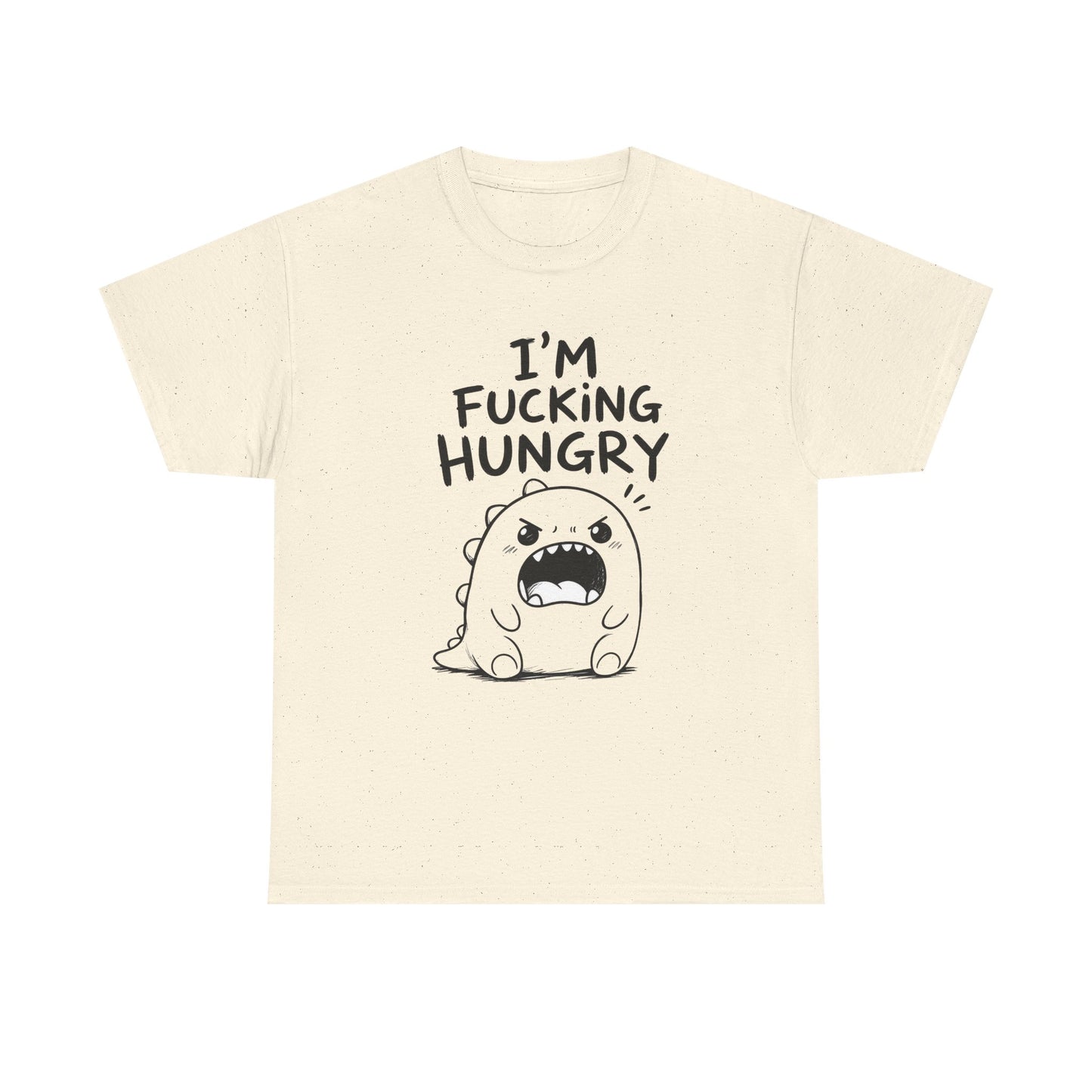 Baumwolle T-Shirt Unisex  - I'm fcking hungry
