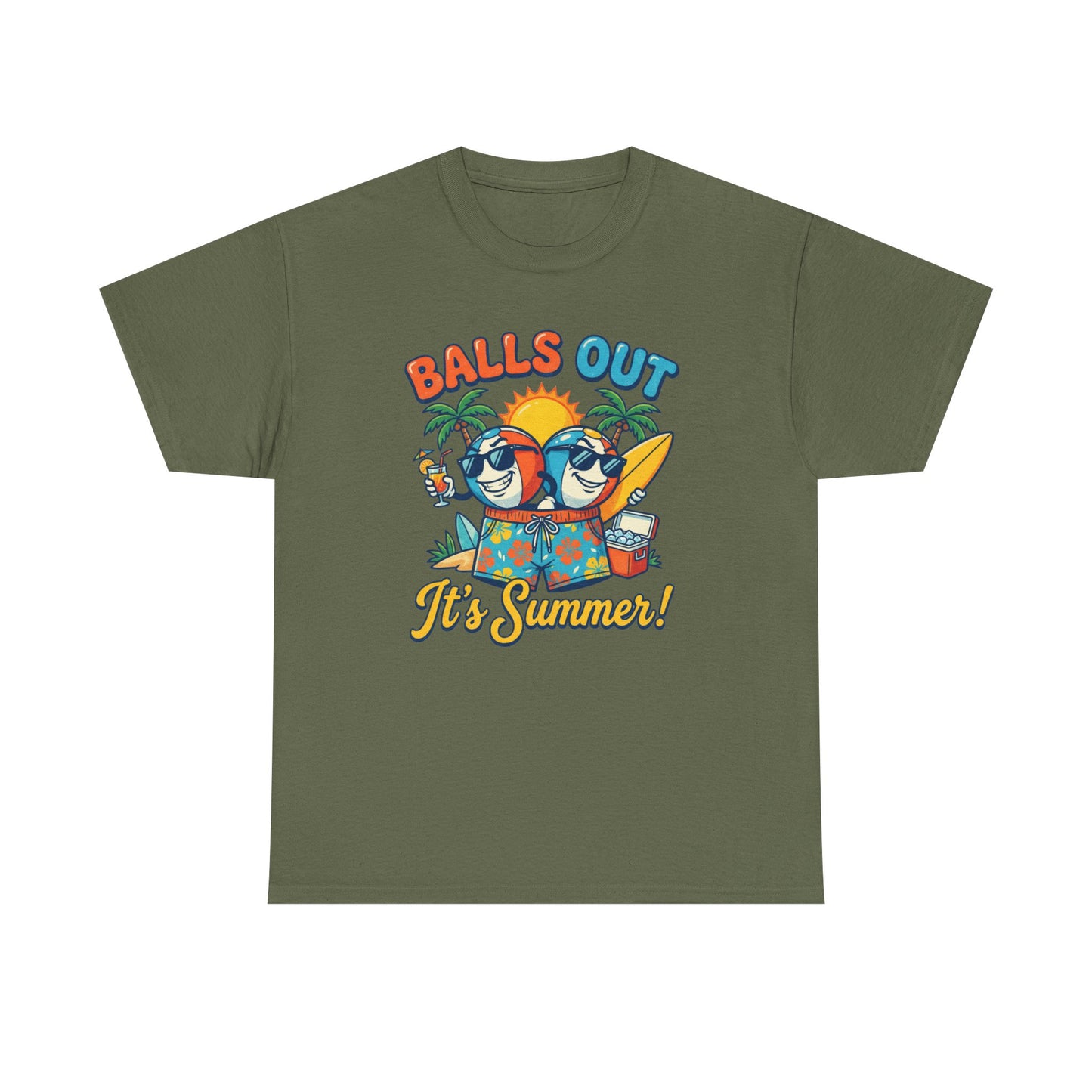 Unisex T-Shirt - Balls out, it's summer!