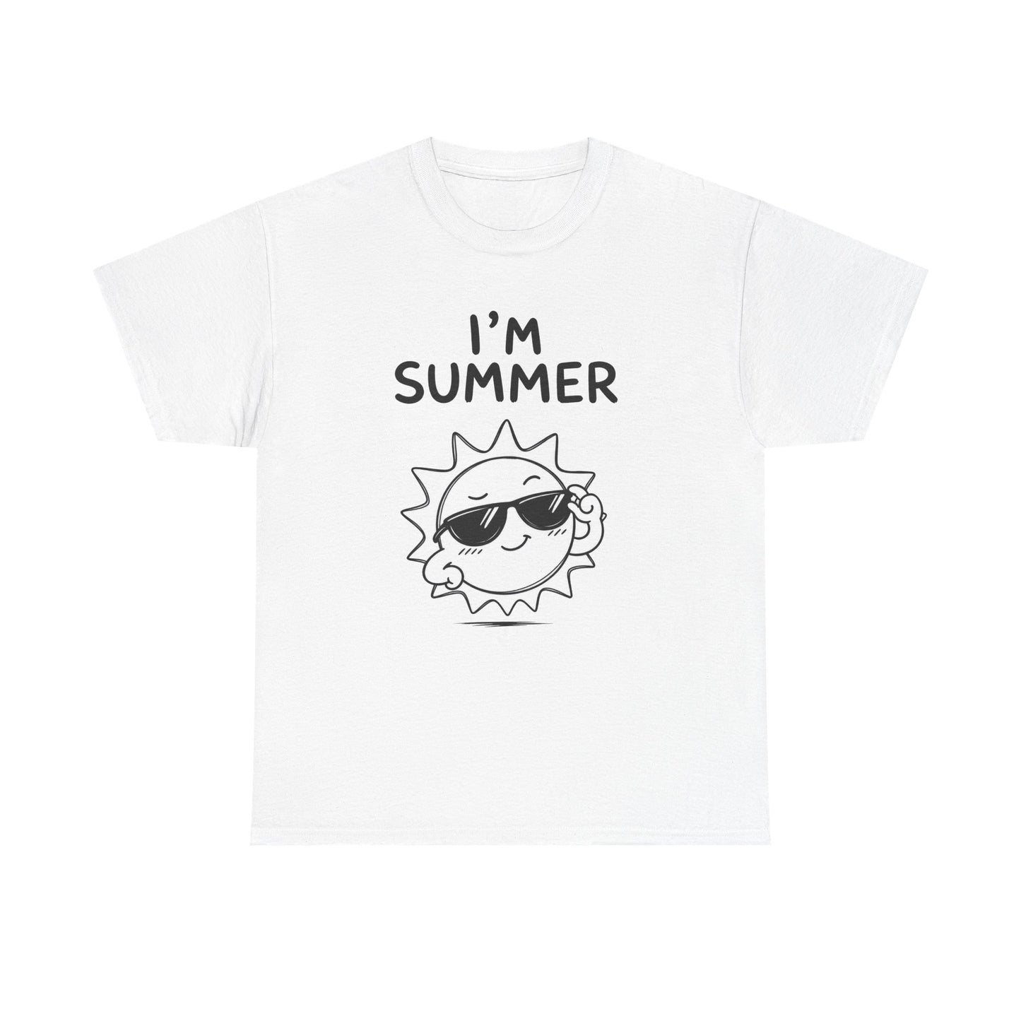 Baumwolle T-Shirt Unisex  - I'm summer