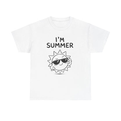 Baumwolle T-Shirt Unisex  - I'm summer