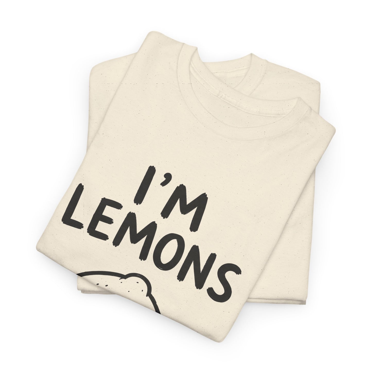 Cotton T-Shirt Unisex - I'm lemons