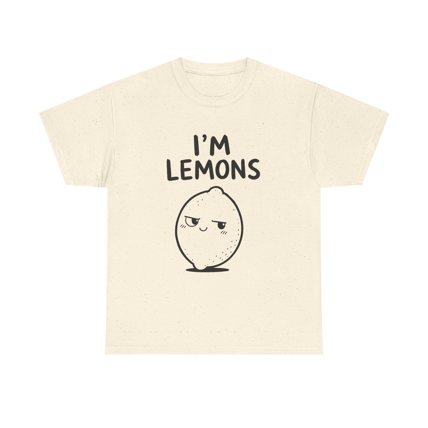 Cotton T-Shirt Unisex - I'm lemons