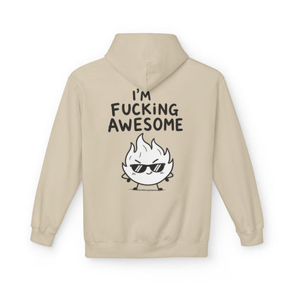 Softstyle Fleece Hoodie Unisex - I'm f*cking awesome