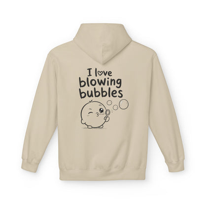 Softstyle Fleece Hoodie Unisex - I love blowing bubbles
