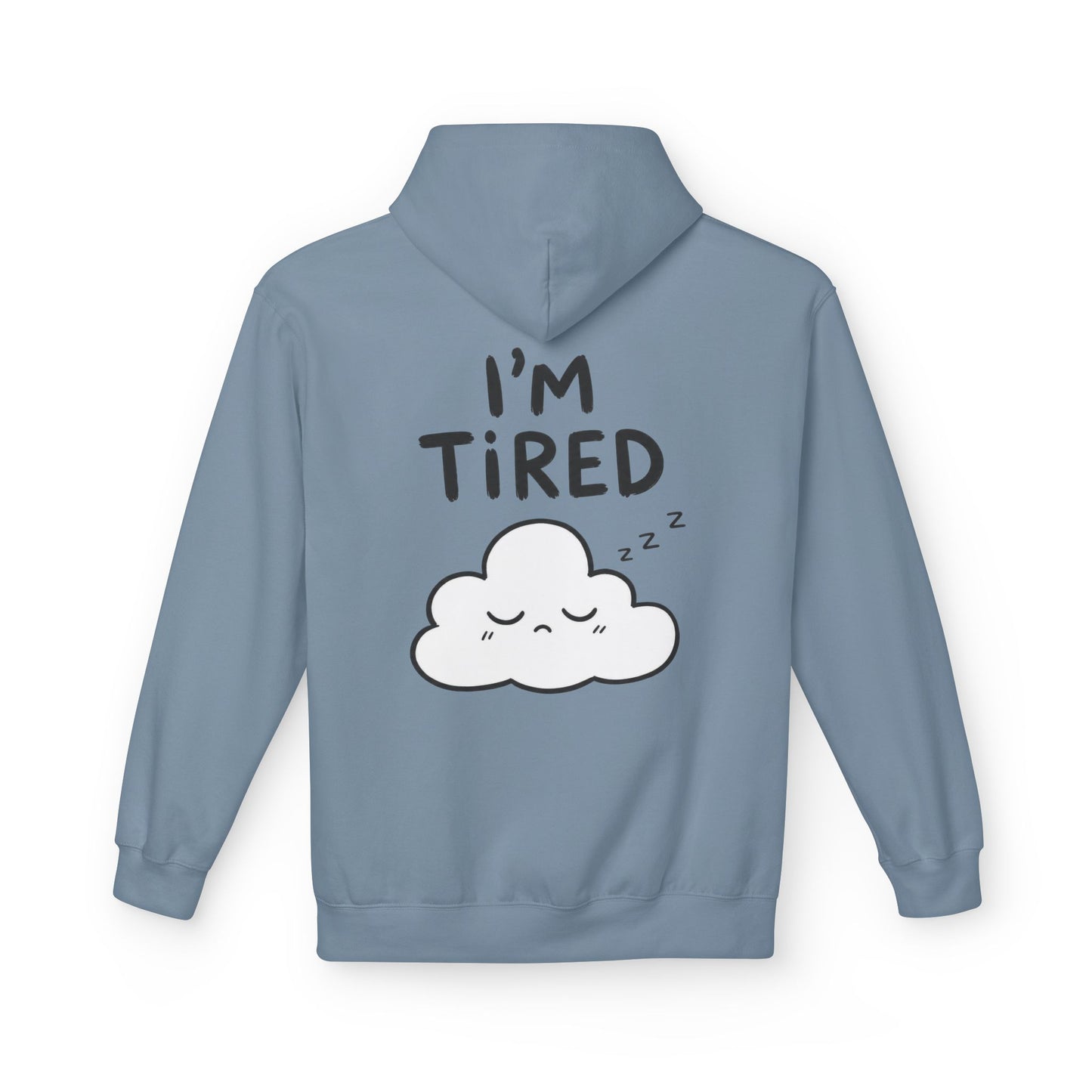 Softstyle Fleece Hoodie Unisex - I'm tired