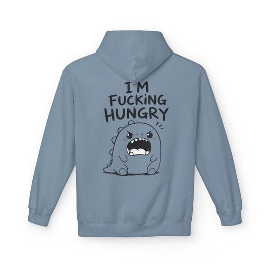 Softstyle Fleece Hoodie Unisex - I'm effing hungry