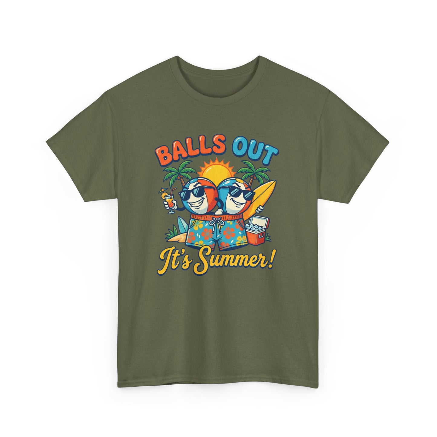 Unisex T-Shirt - Balls out, it's summer!