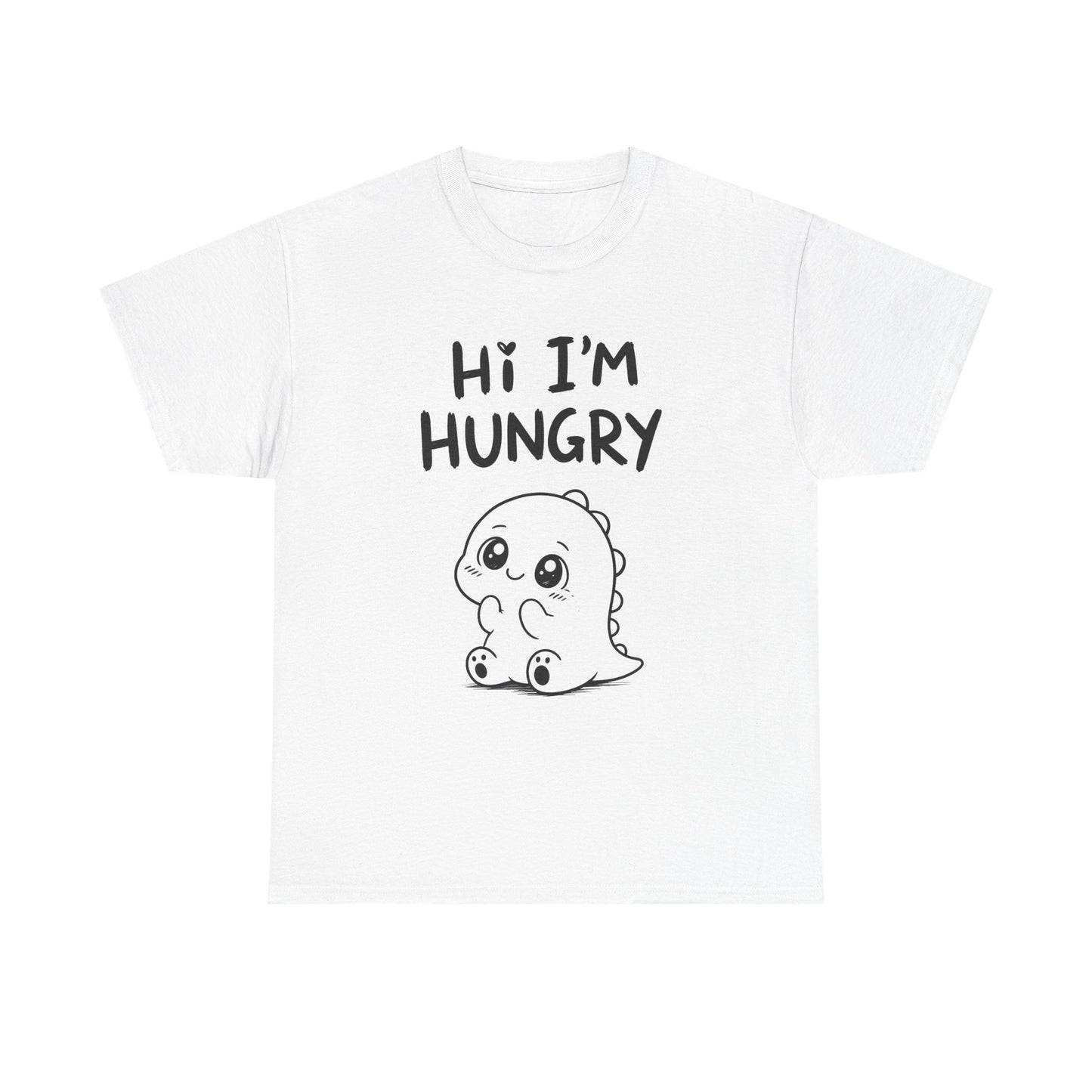Baumwolle T-Shirt Unisex  - Hi I'm hungry