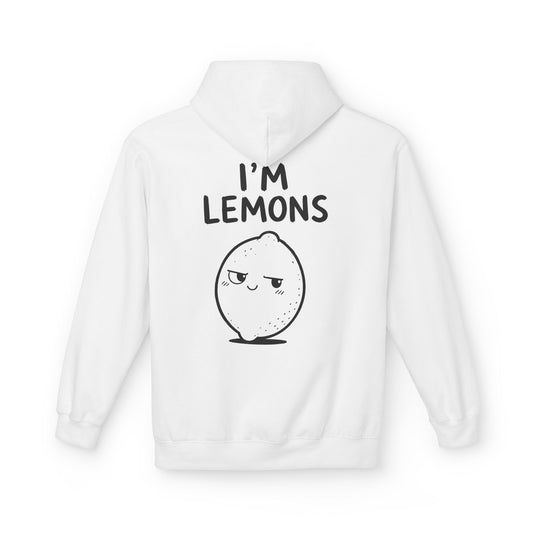 Softstyle Fleece Hoodie Unisex - I'm lemons
