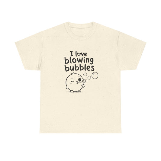 I love blowing bubbles – Natural