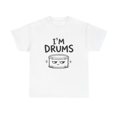 I'm drums – White