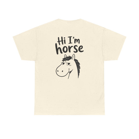 Hi I'm horse – Natural