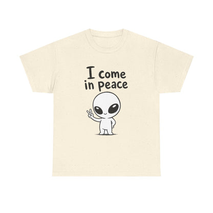 I come in peace – Natural