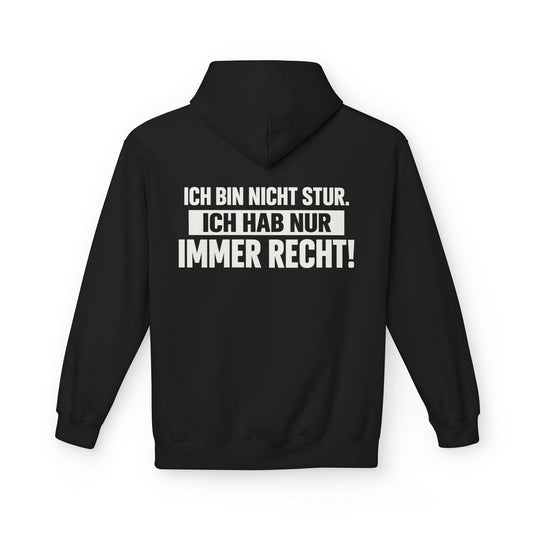 Ich bin nicht stur – Hoodie Black