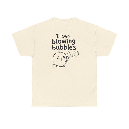 I love blowing bubbles – Natural